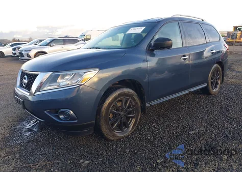2015 Nissan Pathfinder S from USA, damaged, VIN 5N1AR2MM3FC677226